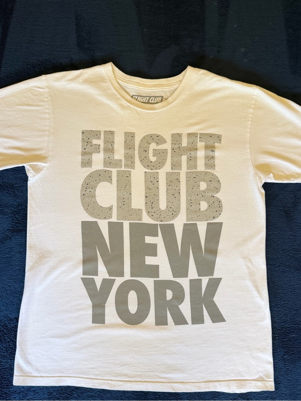 Flight Club New York Short Sleeve Tee - White